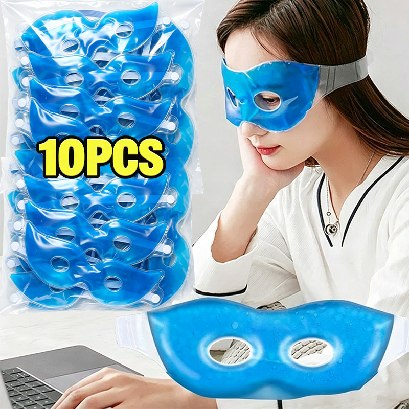 Skincare - 1/10pcs Fashion Blue Relieve Eye Fatigue