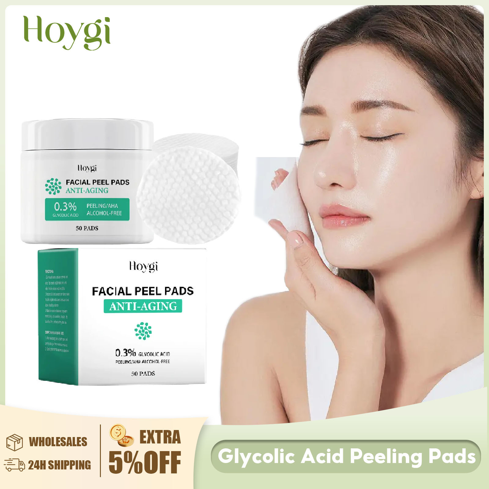 Salicylic Acid Blackhead Remover - Salicylic Acid Cotton Pads Shrink Pores