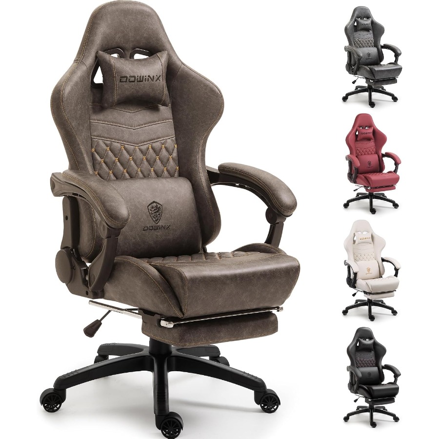 Massage - Big Tall Vintage Gaming Chair for