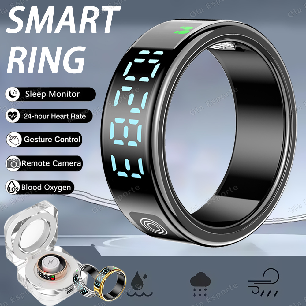 SR08 Smart Ring with Charging  - Health Monitors 评论和价格