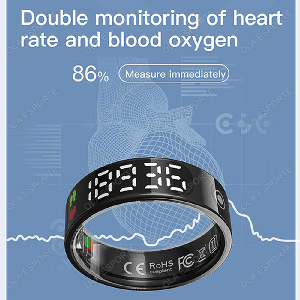 SR08 Smart Ring with Charging  - Health Monitors 评论和价格