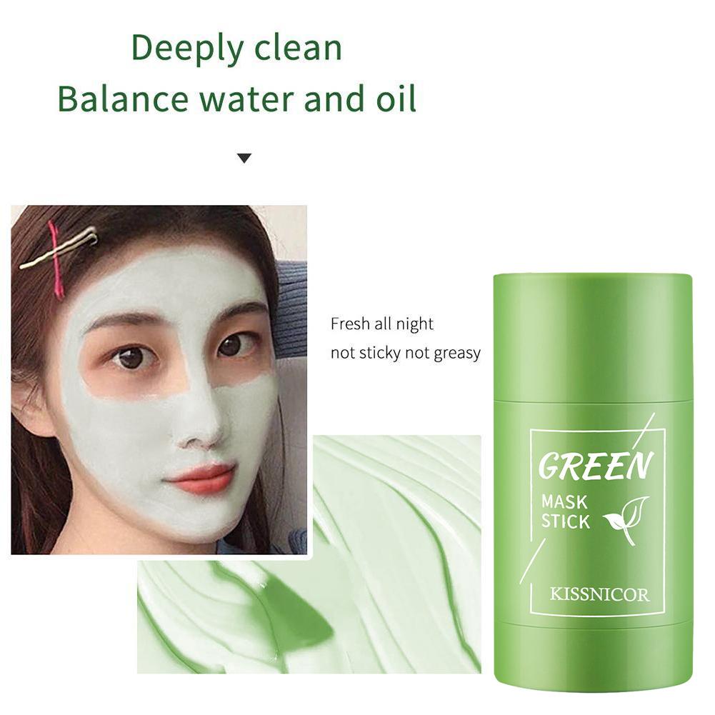 Green Tea Clay Stick Face Deep - Green Tea Cleansing Clay Mask 评论和价格